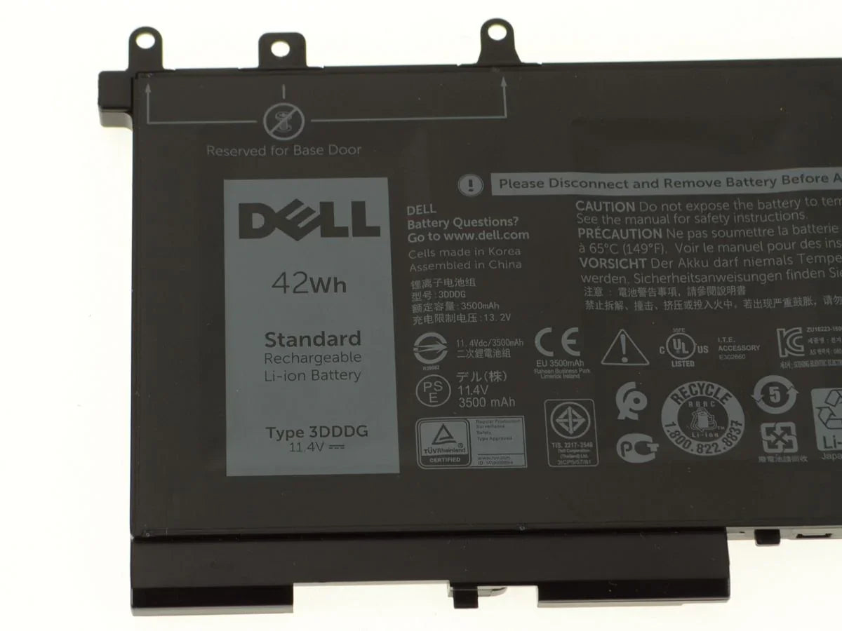 Original 3DDDG 03VC9Y 42Wh Dell Latitude 14 5490, Latitude 15 5580, 5590 Latitude E5280 E5480 Series Laptop Battery - eBuy UAE