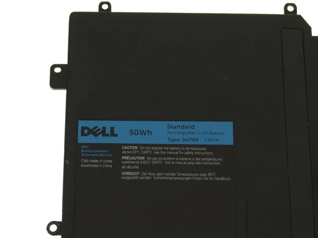Original 3H76R Dell OEM XPS 13 (L322x)/XPS 12 (9Q33) 50Wh 6-cell Laptop Battery - eBuy UAE