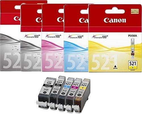 Canon Cli-521 / Pgi-520 Ink Cartridges For Pixma Printers - eBuy UAE