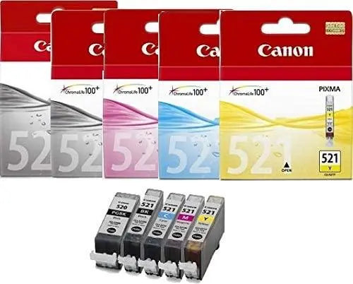 Canon Cli-521 / Pgi-520 Ink Cartridges For Pixma Printers - eBuy UAE
