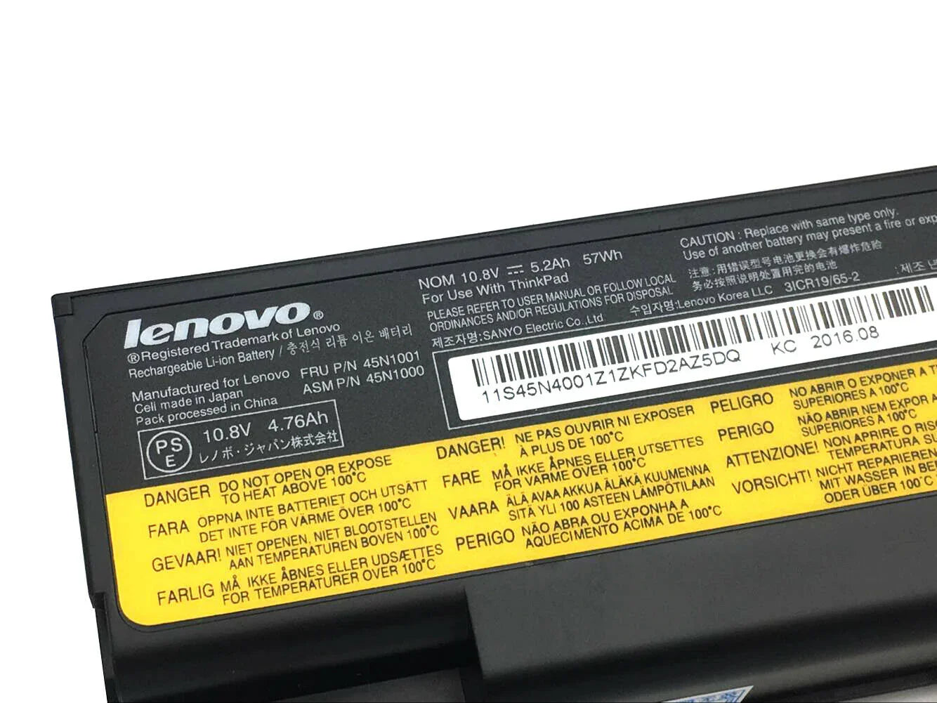 Original 45N1001 Lenovo ThinkPad T420, T430, T530, W510 Series, 42T4751, 42T4791 Laptop Battery - eBuy UAE