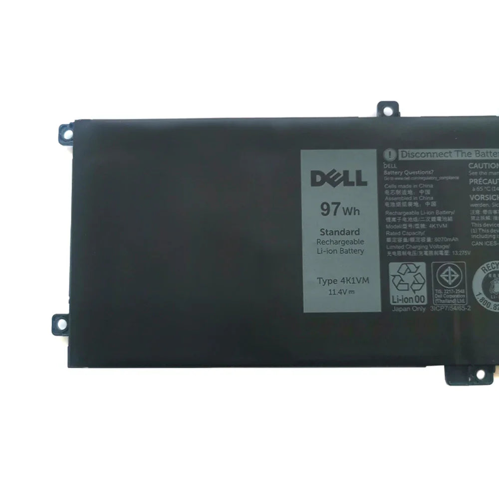 Original Dell 0W62W6 / 4K1VM 8070mAh, 97Wh 11.4V laptop battery - eBuy UAE