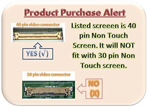 HP Chromebook 14 14.0" LED LCD Screen WXGA HD 40 pin Laptop Glossy Display fits 14-Q010DX, - eBuy UAE