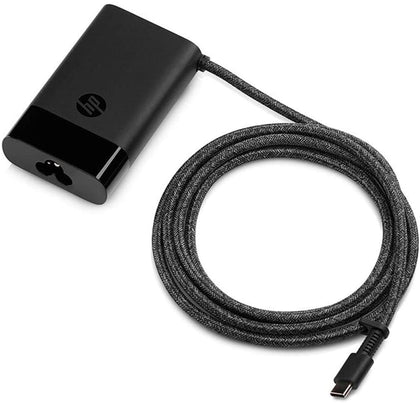 New Original 65W USB Type C Slim Travel Power Adapter for HP Elitebook x2 x360 1030 1020 G2 Laptop Charger 20V 3.25A TPN-CA10 - eBuy UAE