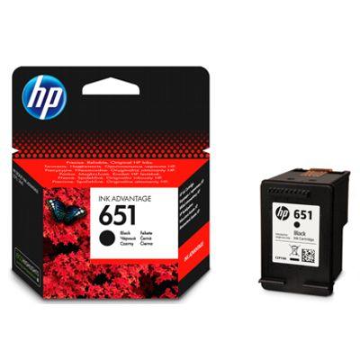 HP 651 C2P10AE Ink Advantage Cartridge, Black - eBuy UAE