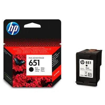 HP 651 C2P10AE Ink Advantage Cartridge, Black - eBuy UAE