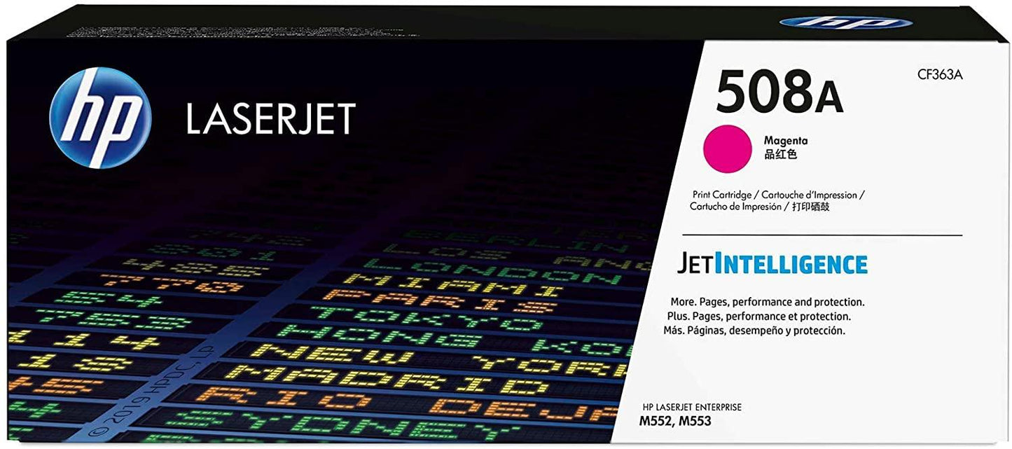 HP 508A Original LaserJet Toner Cartridge Magenta-(CF363A) - eBuy UAE