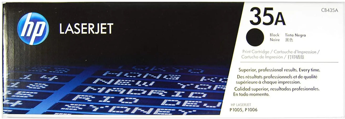 HP 35A HP (Hewlett Packard) 35A Black Original LaserJet Toner Cartridges - eBuy UAE