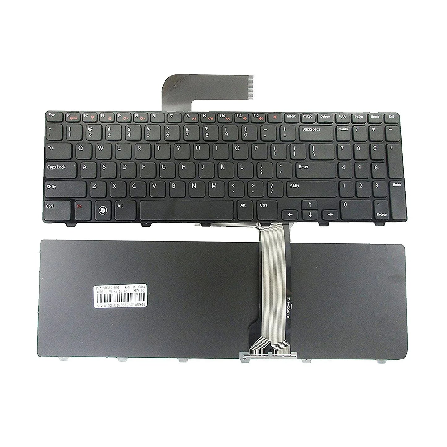 Laptop Keyboard for Dell Inspiron 15R N5110 5110 Laptop Keyboard - eBuy UAE