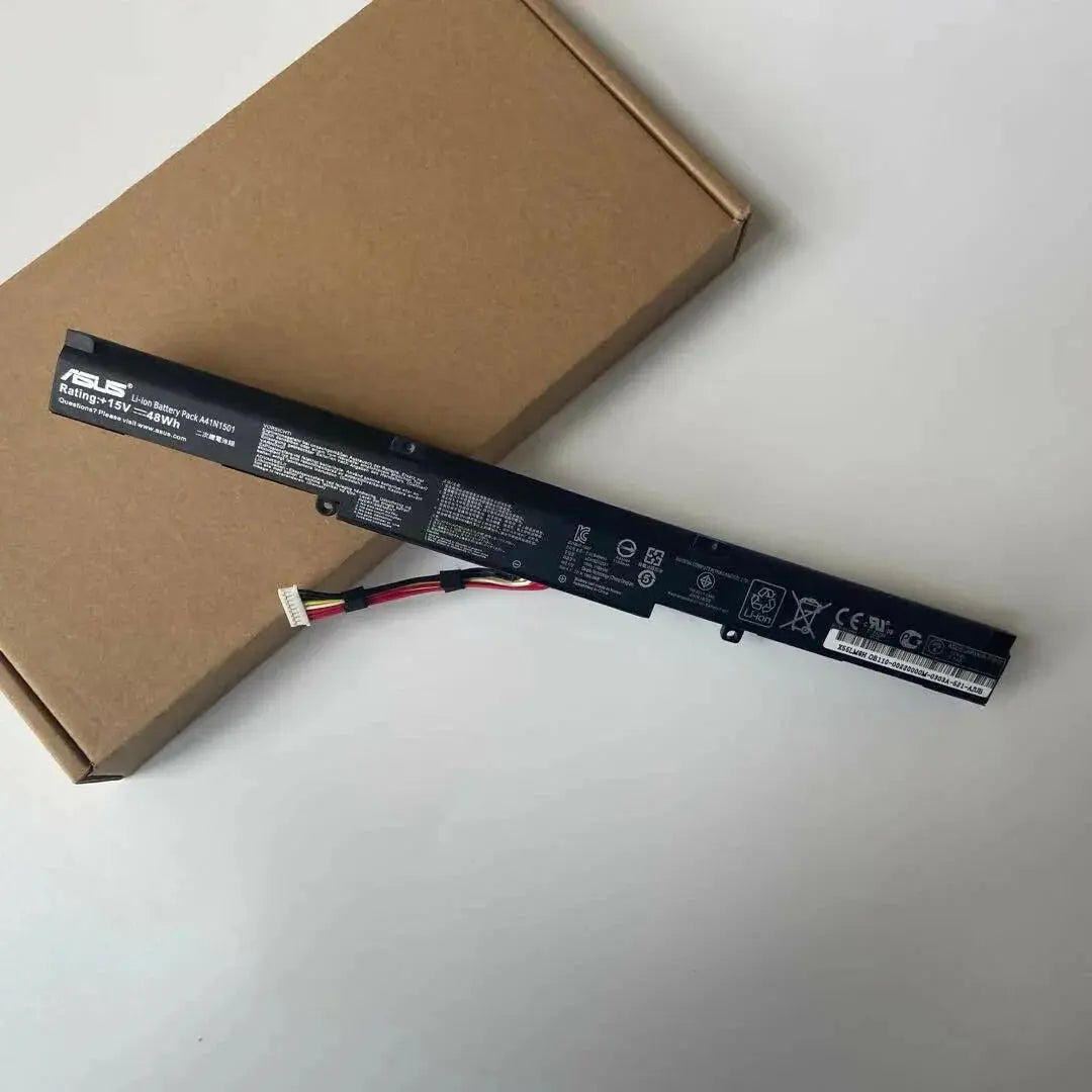 thumbnail image 2 of 48Wh 15V A41N1501 Replacement Battery For ASUS GL752V, GL752VL, GL752VW, N552VW, N752VX - A41LK9H 2 of 6