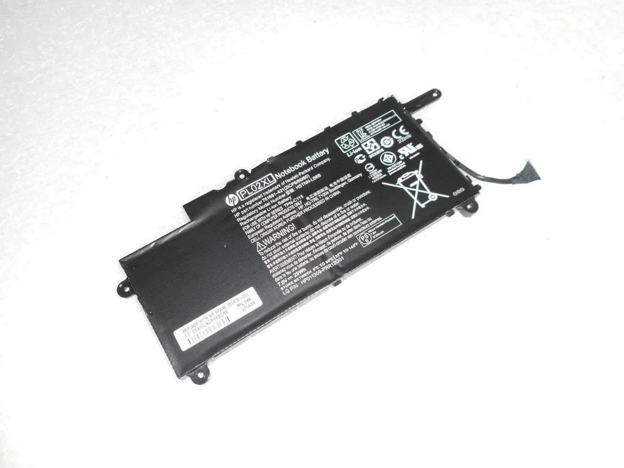 PL02XL Original Hp Pavilion 11-n X360 Series HSTNN-LB6B TPN-C115 751681-421(21CP6/60/80) PC 7.6V 29Wh Laptop Battery - eBuy UAE
