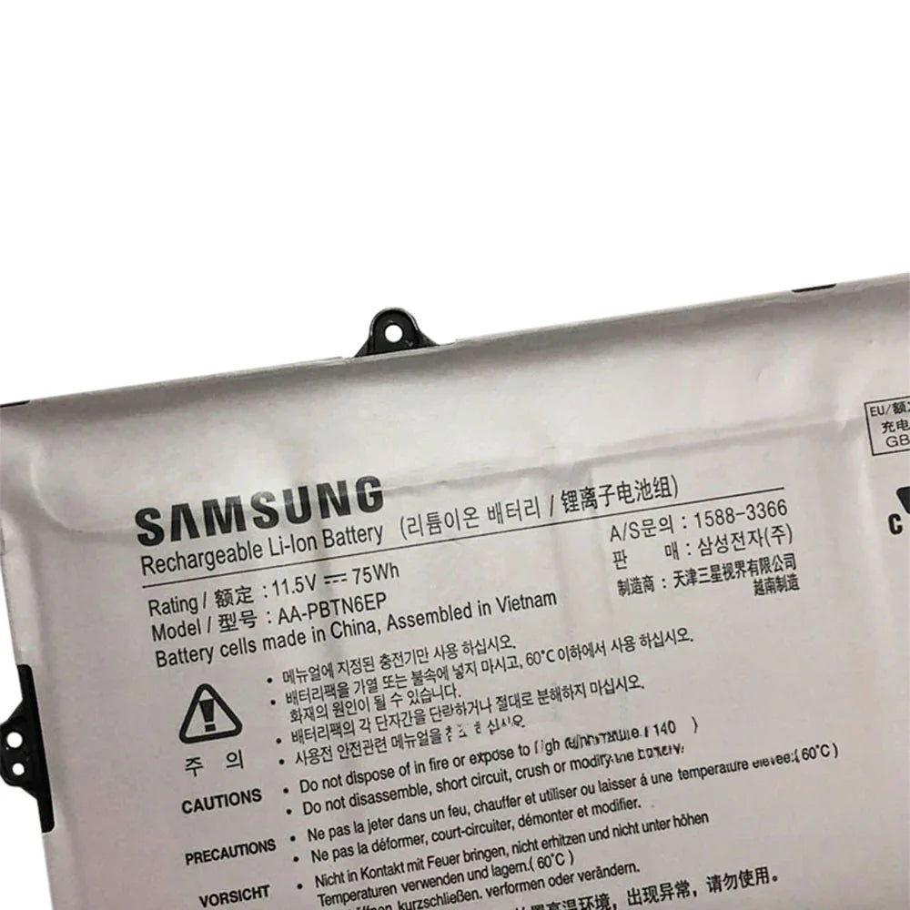 AA-PBTN6EP Genuine Samsung Notebook 9 NP900X5T-X01US, NT901X3T-K03/R Laptop Battery - eBuy UAE