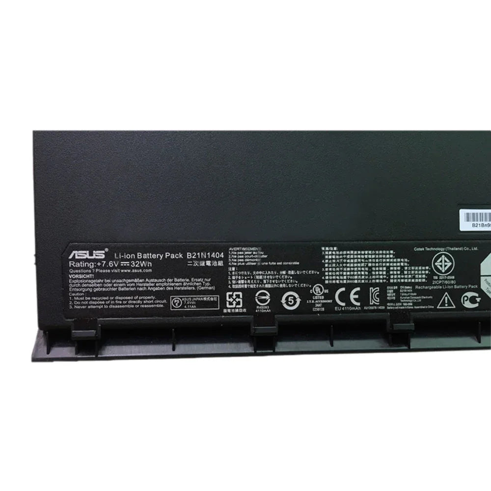 B21N1404 Genuine Asus Pro Advanced BU201LA Series, PRO Advanced BU201 Series Laptop Battery - eBuy UAE