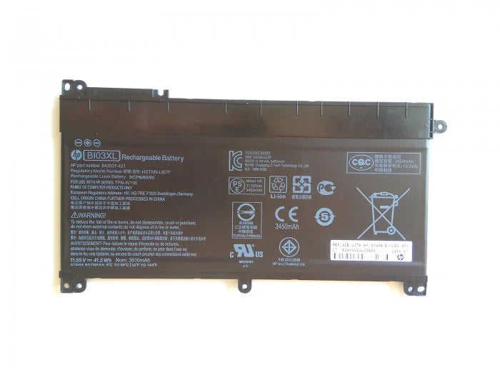 ON03XL Genuine HP Pavilion X360 13-U000NB, Stream 14-AX001NU BI03XL Laptop Battery - eBuy UAE
