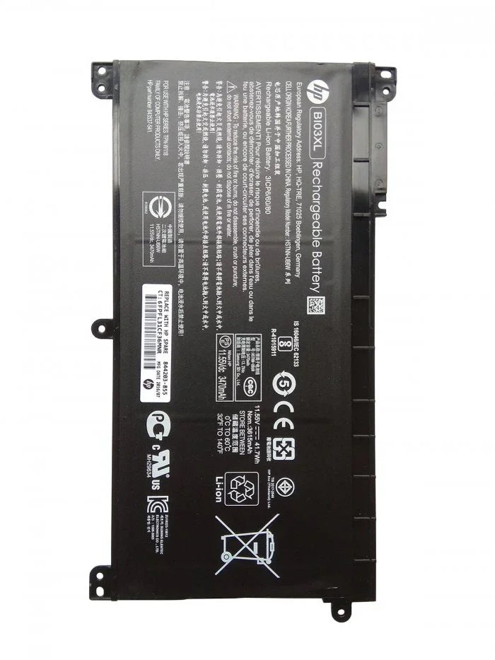 ON03XL Genuine HP Pavilion X360 13-U000NB, Stream 14-AX001NU BI03XL Laptop Battery - eBuy UAE