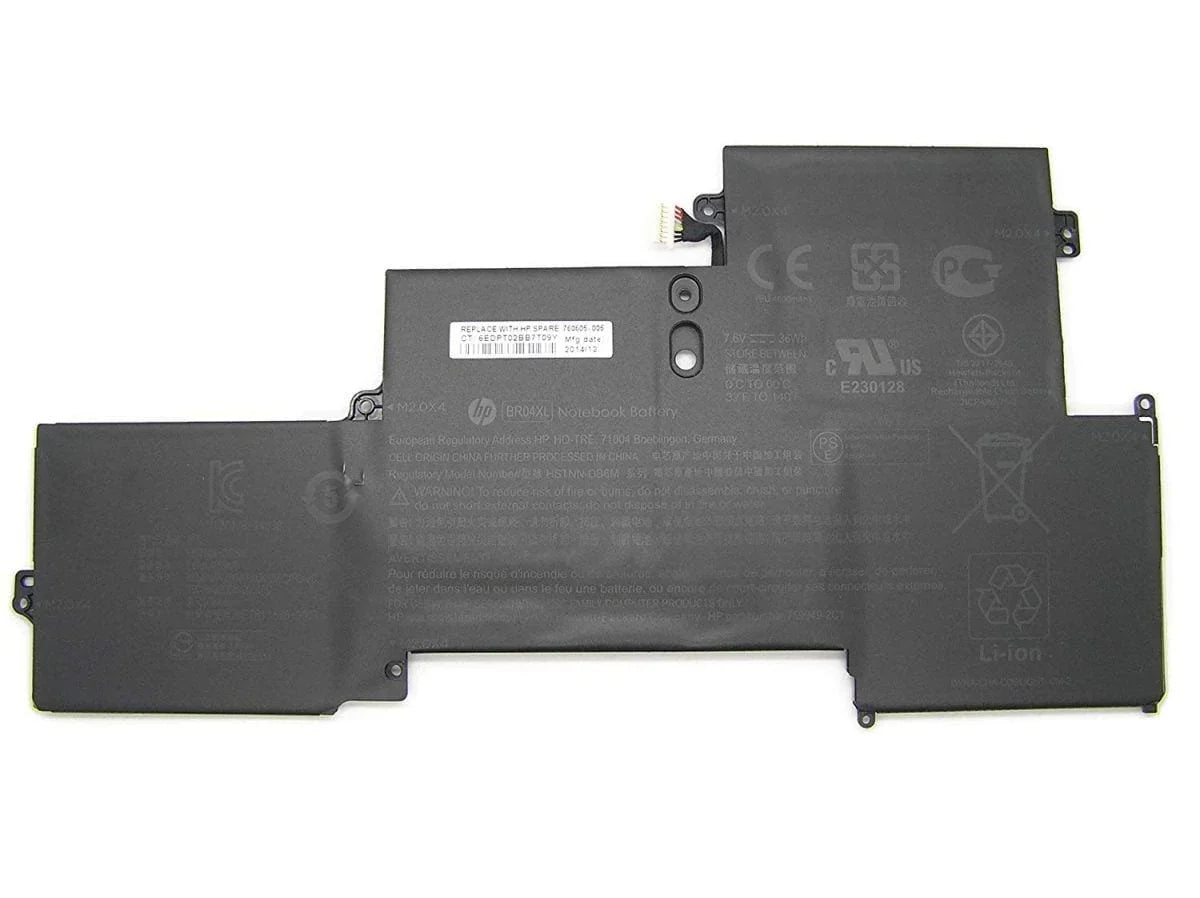 Genuine 7.4V 36wh BR04XL HP EliteBook 1020 G1 M5U02PA, EliteBook 1030 G1-X2F07EAR, M0D62PA M4Z18PA HSTNN-I28C Laptop Battery - eBuy UAE