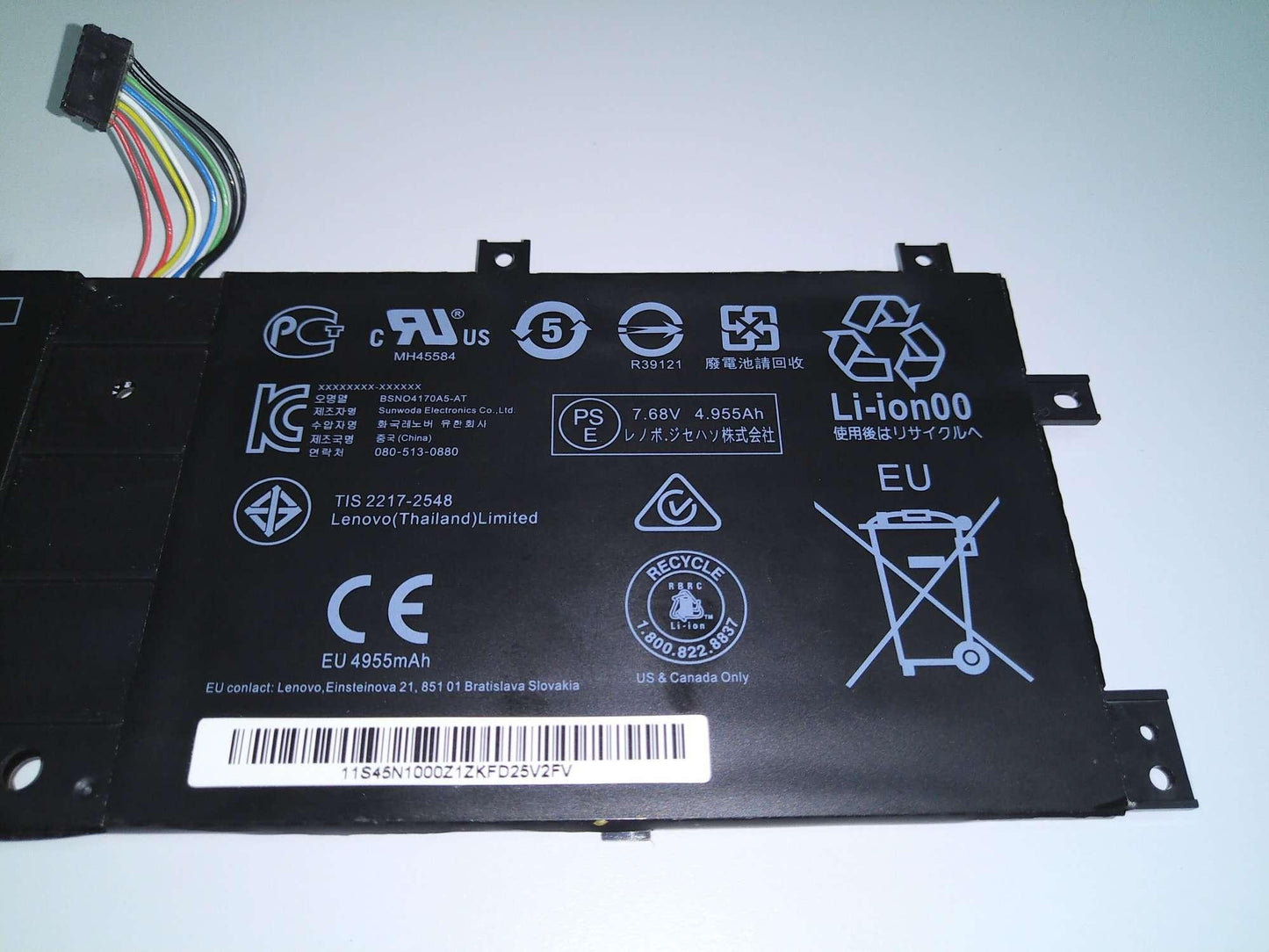 7.68V 38Wh Original BSNO4170A5-AT Lenovo Miix 520 510 510-12IKB LH5B10L67278 5B10L68713 5B10L67278 Laptop Battery - eBuy UAE