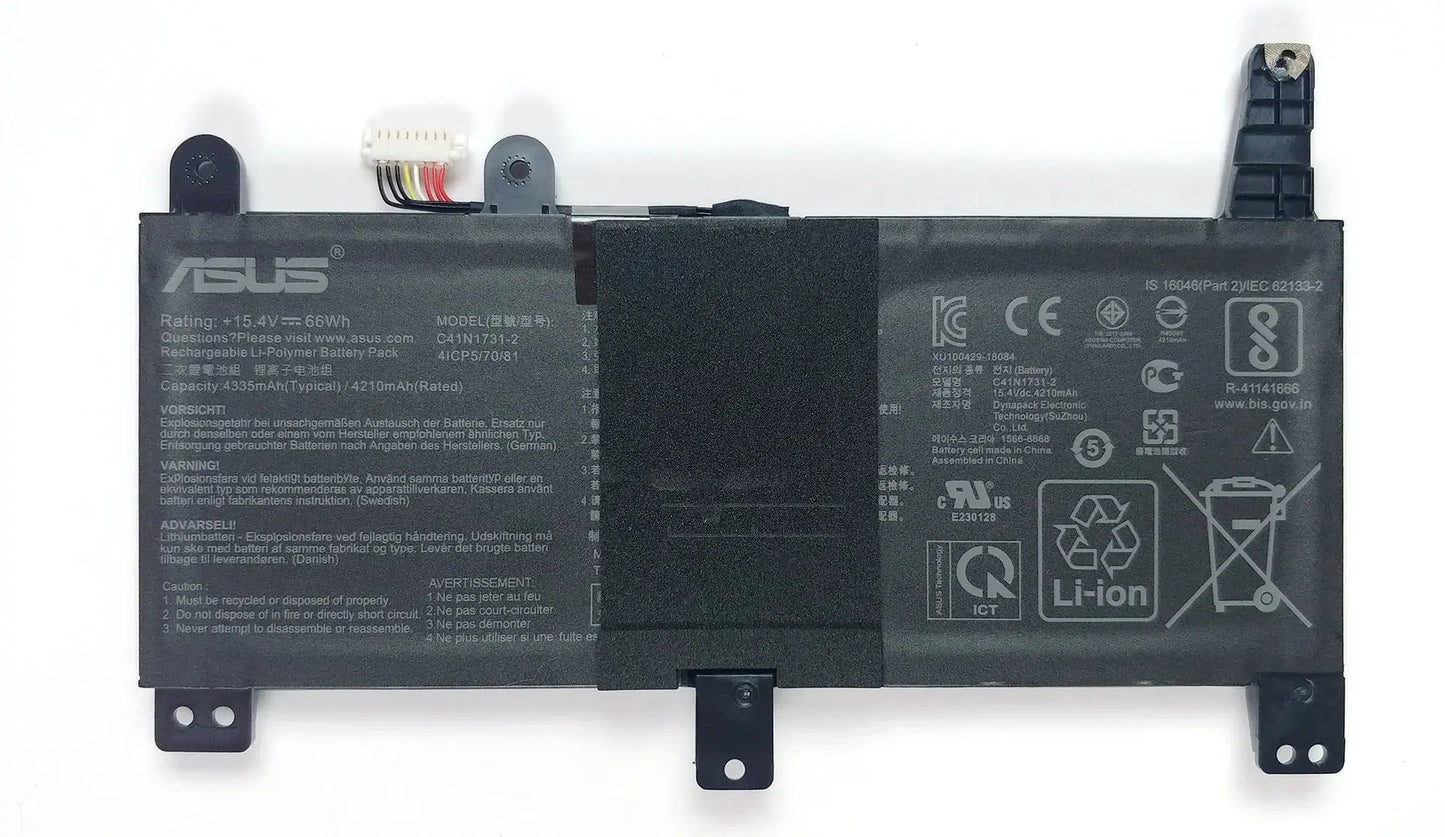 Original Asus ROG Strix GL504G GL504, ROG STRIX SCAR III G731GW-DB76, C41N1731-2 Laptop Battery - eBuy UAE