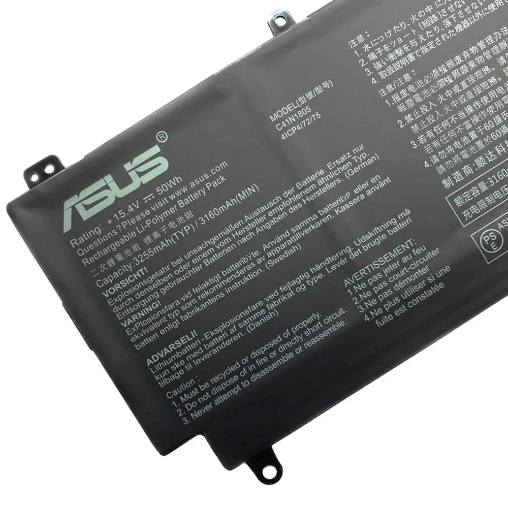 C41N1805 Genuine Asus ROG Zephyrus S GX531GS, ROG Zephyrus S GX531GXR-ES016T Laptop Battery - eBuy UAE