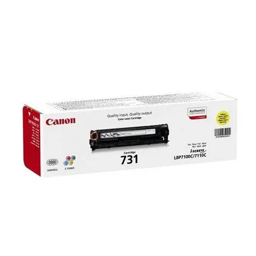 Canon 731 Laser Toner Cartridge - Yellow - eBuy UAE