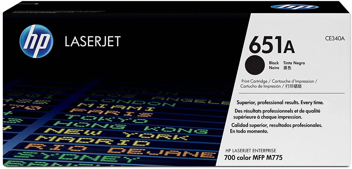 HP 651A Toner Cartridge Set CE340A CE341A CE342A CE343A - eBuy UAE