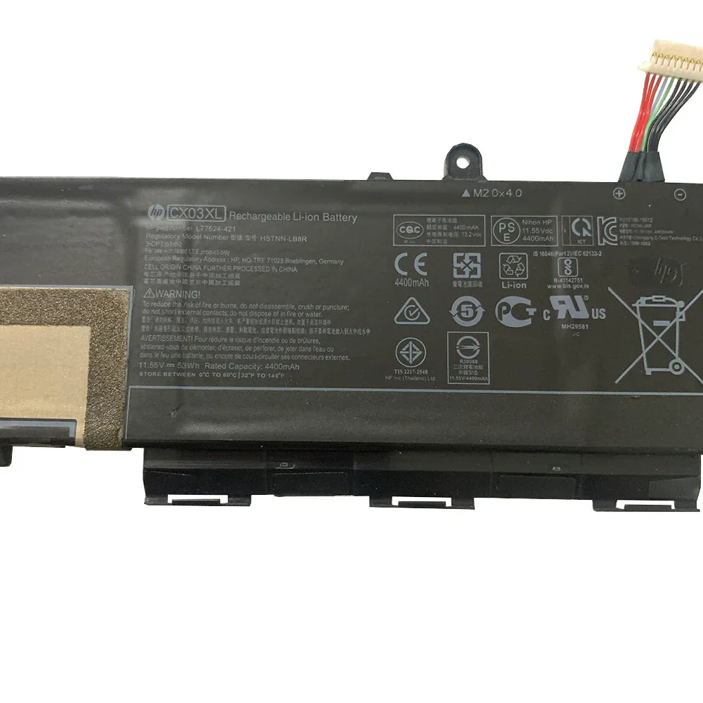 Original CX03XL 11.55V 4400mAh Laptop Battery For HP L77624-421 HSTNN-LB8R L78551-005 - eBuy UAE