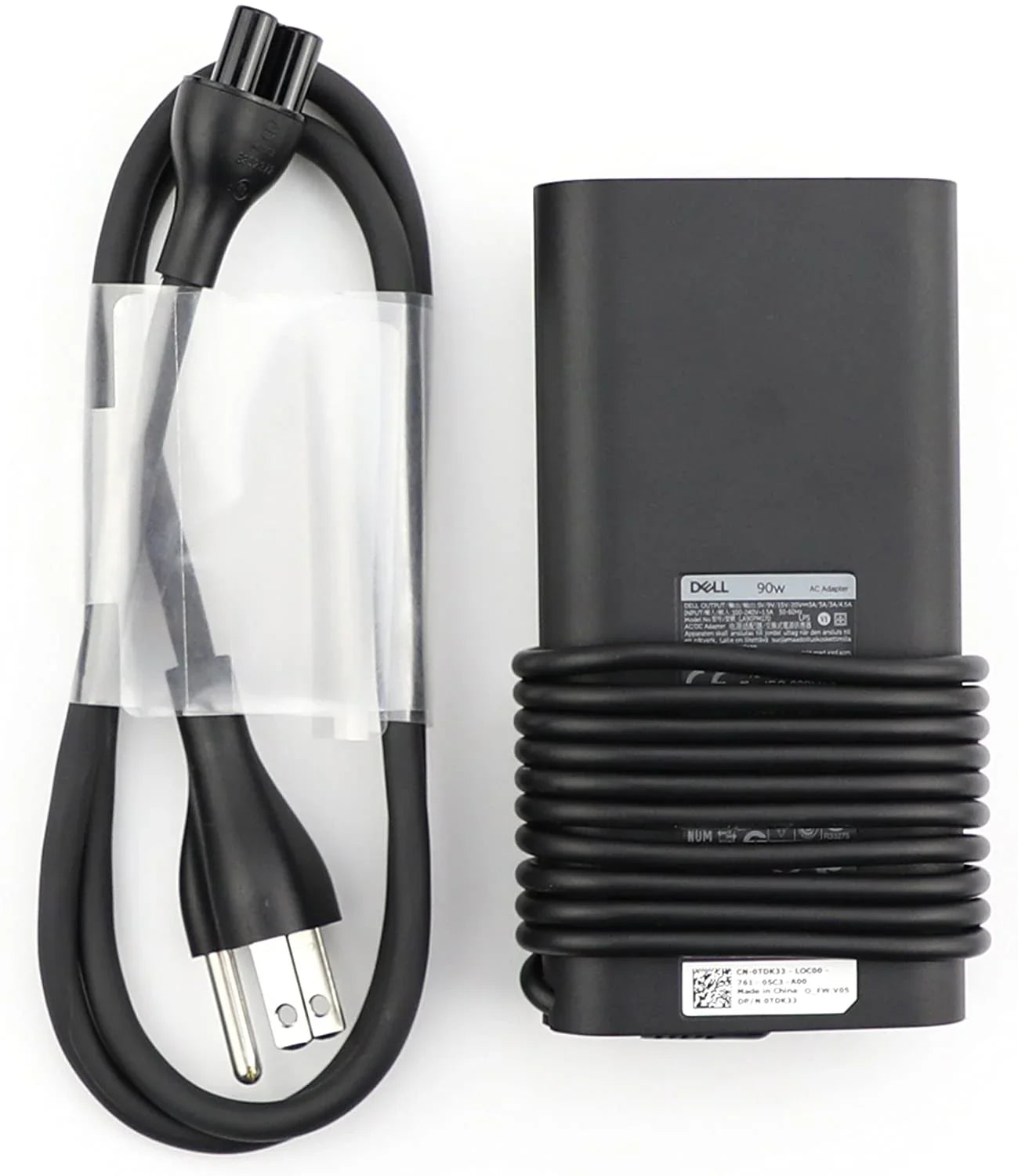 Original Dell 90W 20v 4.5a Type C/USB-C/Thunderbolt 3 power supply adapter charger - eBuy UAE