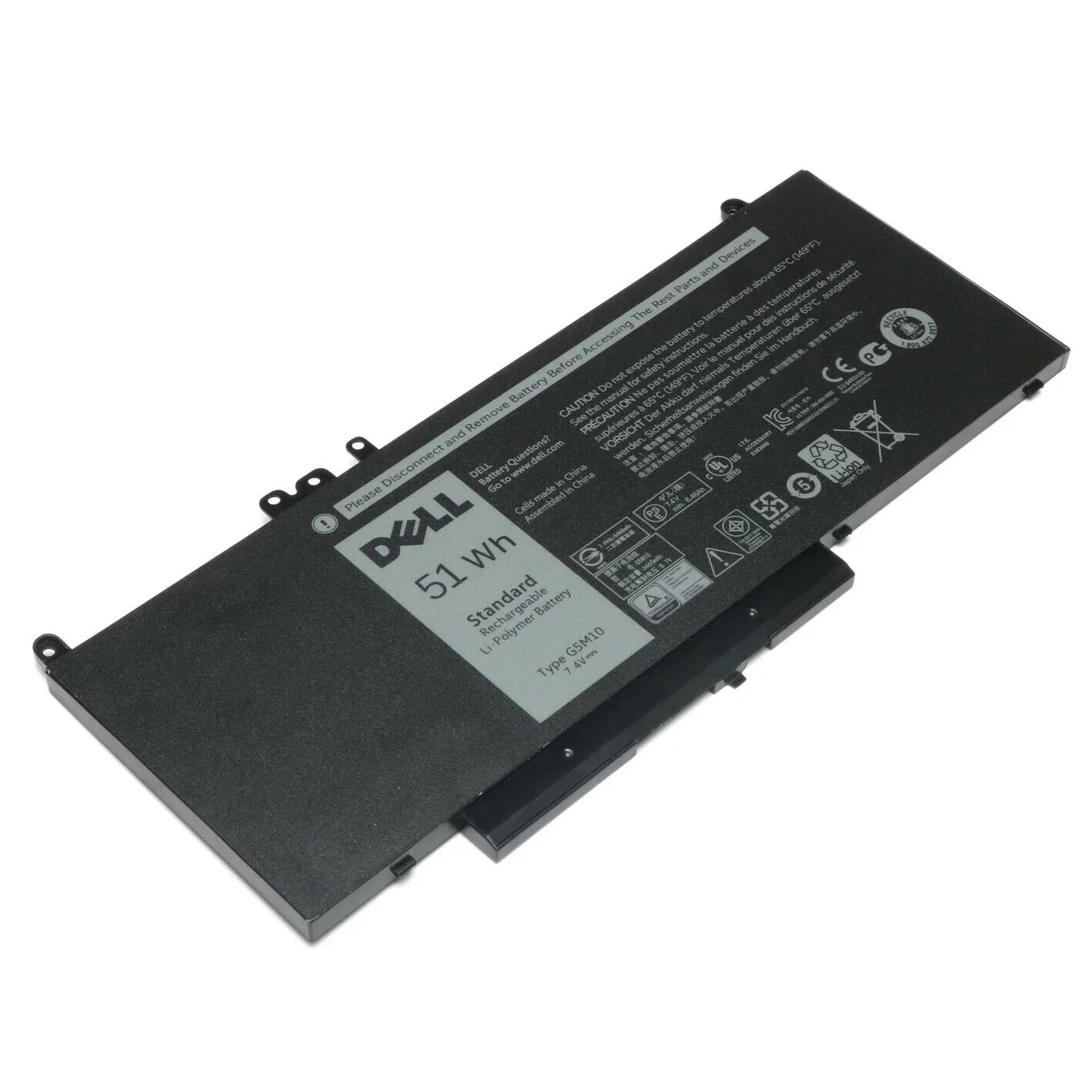 Genuine Dell Latitude G5M10 51WH E5450 E5470 E5550 E5570 (G5M10, 0WYJC2, 8V5GX) Laptop Battery - eBuy UAE