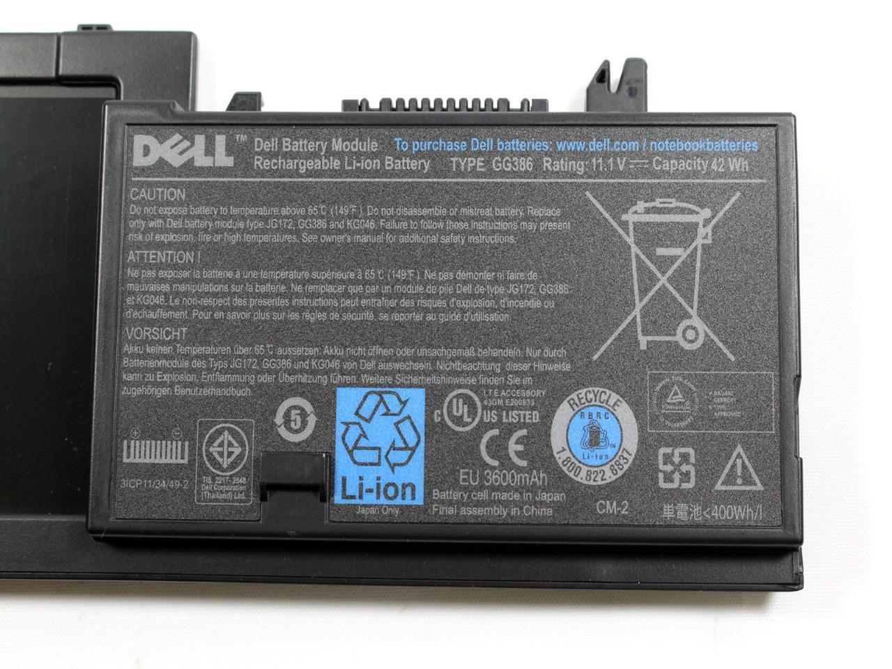 Dell Latitude D430, D420 451-10367 312-0445 JG768 PG043 GG386 Laptop Battery - eBuy UAE