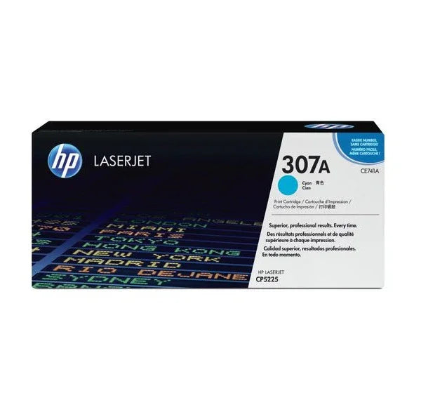 Original HP 307A LaserJet Toner Cartridge (CE741A) - Cyan - eBuy UAE
