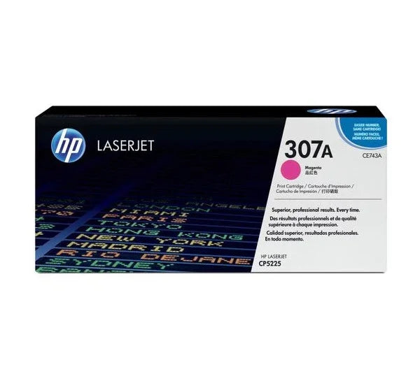 Original HP 307A LaserJet Toner Cartridge (CE743A) - Magenta - eBuy UAE