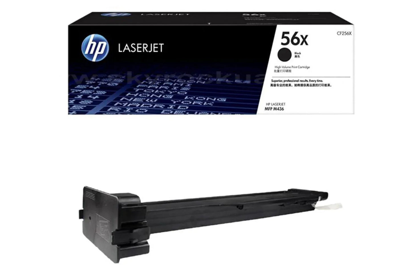 HP 56X Black Toner Cartridge CF256X for HP MFP M436 - eBuy UAE