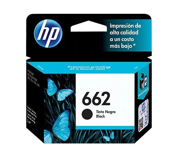 HP 662 Black CZ103AL Original Ink Advantage Cartridge - eBuy UAE