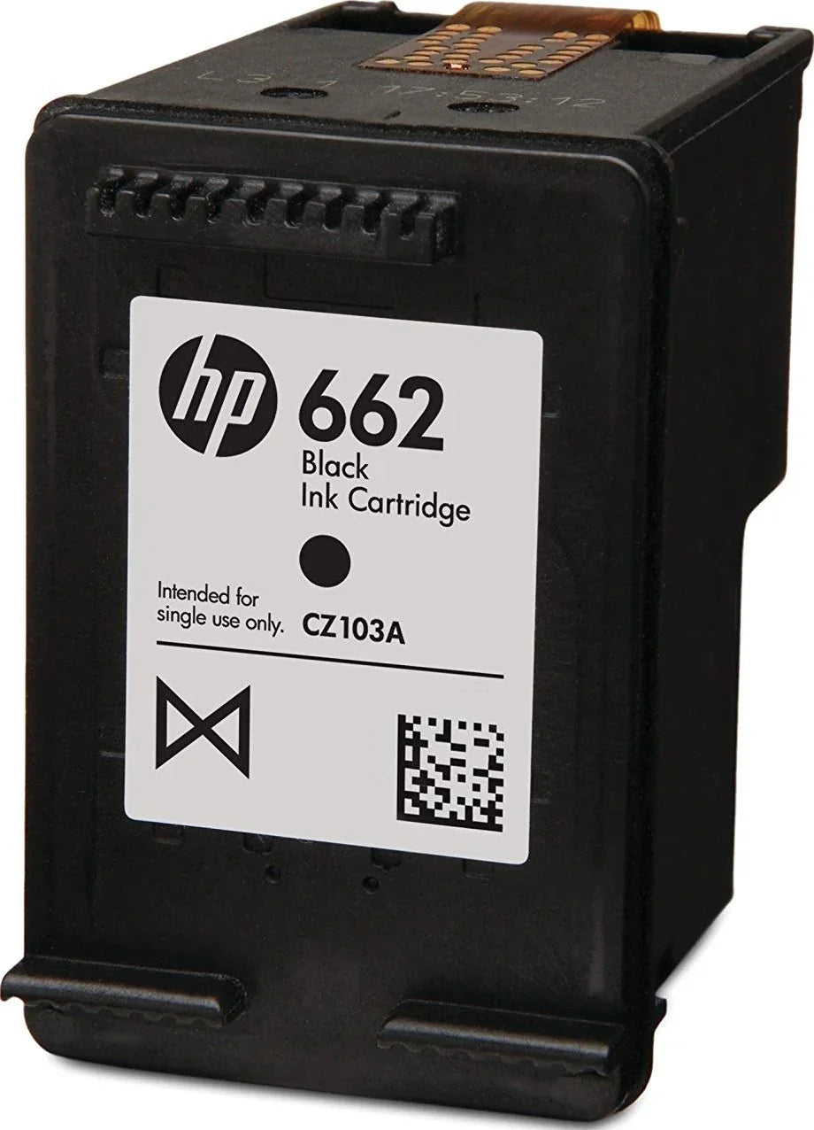 HP 662 Black CZ103AL Original Ink Advantage Cartridge - eBuy UAE