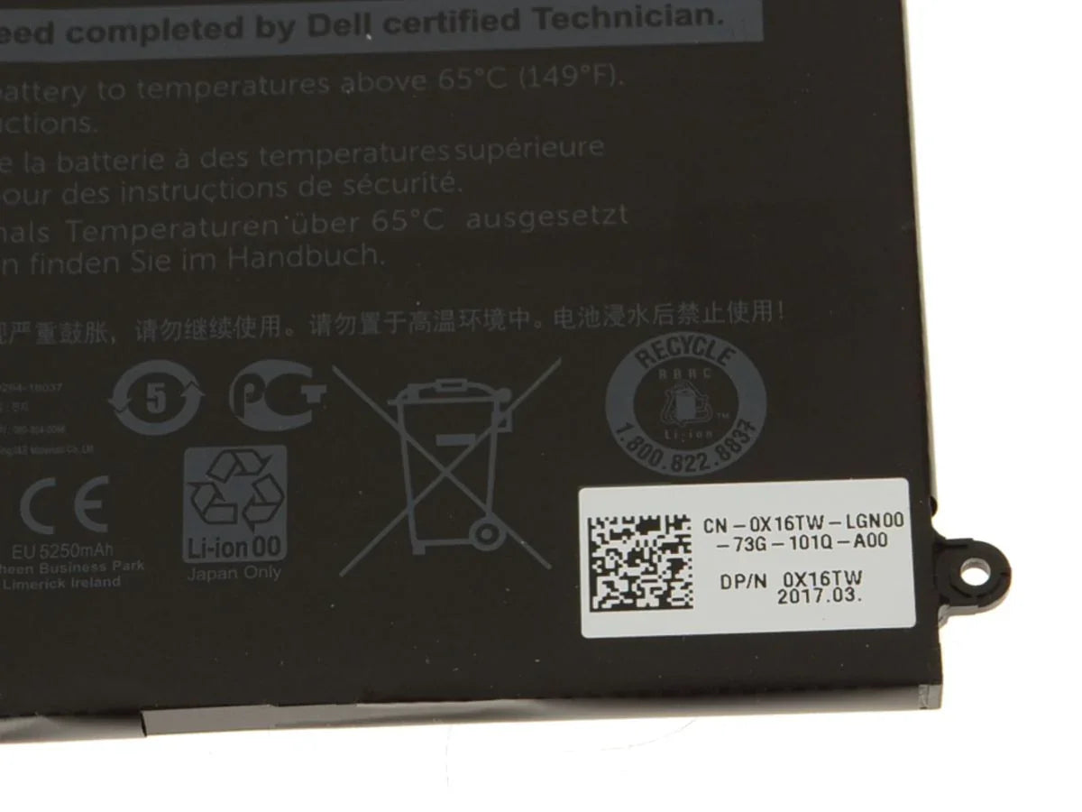 J0PGR Genuine Dell Latitude 5285 / 5290 2-in-1 4-Cell 42Wh Laptop Battery - eBuy UAE