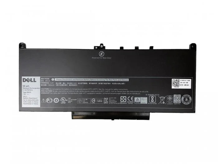 55Wh Original MC34Y 242WD 1W2Y2 J60J5 Dell Latitude E7270 E7470 Tablet Laptop Battery - eBuy UAE