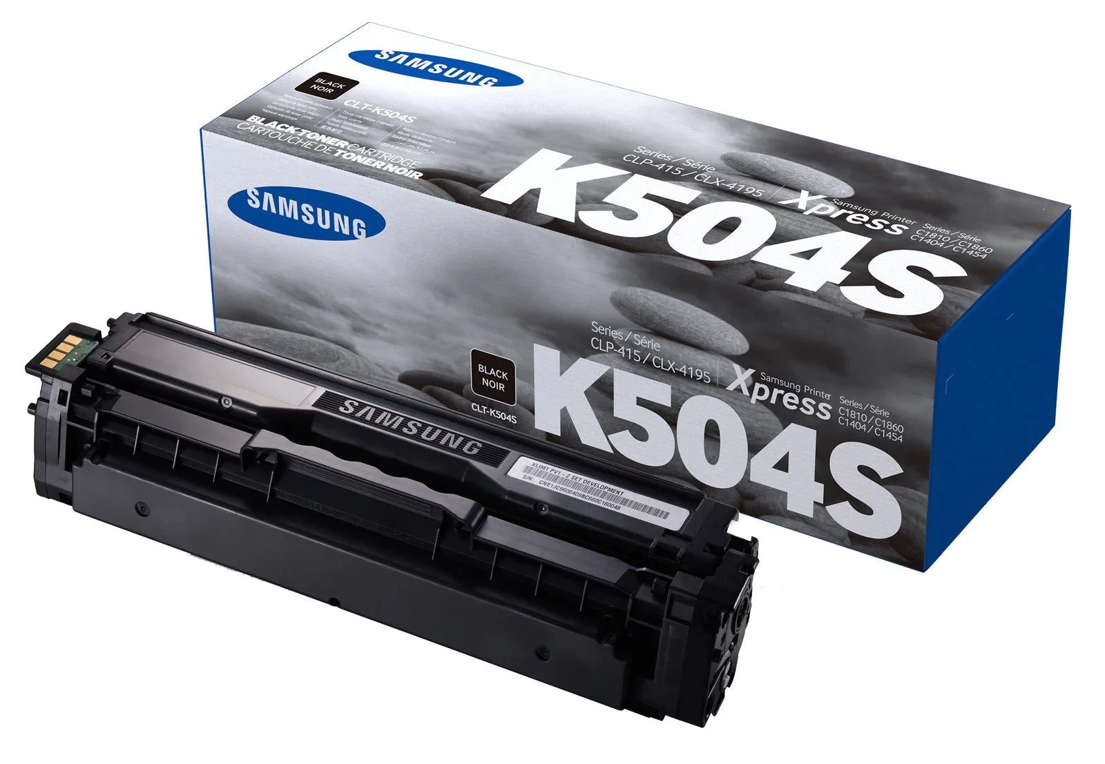Samsung CLT-K504S Toner for CLP-415NW, CLX-4195FW, SL-C1810W, SL-C1860FW, Black - eBuy UAE
