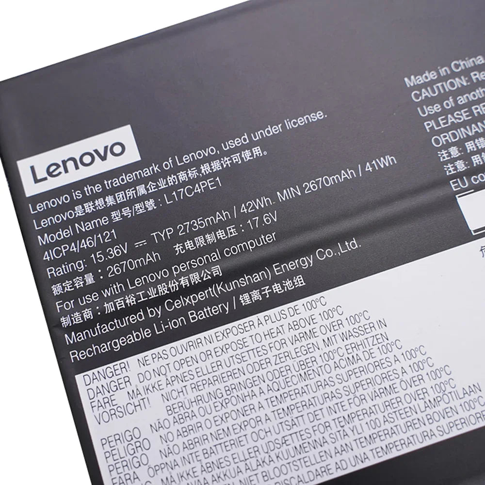 L17C4PE1 Genuine Lenovo Yoga S730-13IWL(81J0001WGE), Yoga S730-13IWL(81J00029GE) Laptop Battery - eBuy UAE