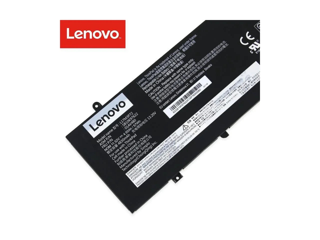 Original L17M3P72 Lenovo ThinkPad T480s, ThinkPad T480S-20L7S17B00, 01AV480 Laptop battery - eBuy UAE