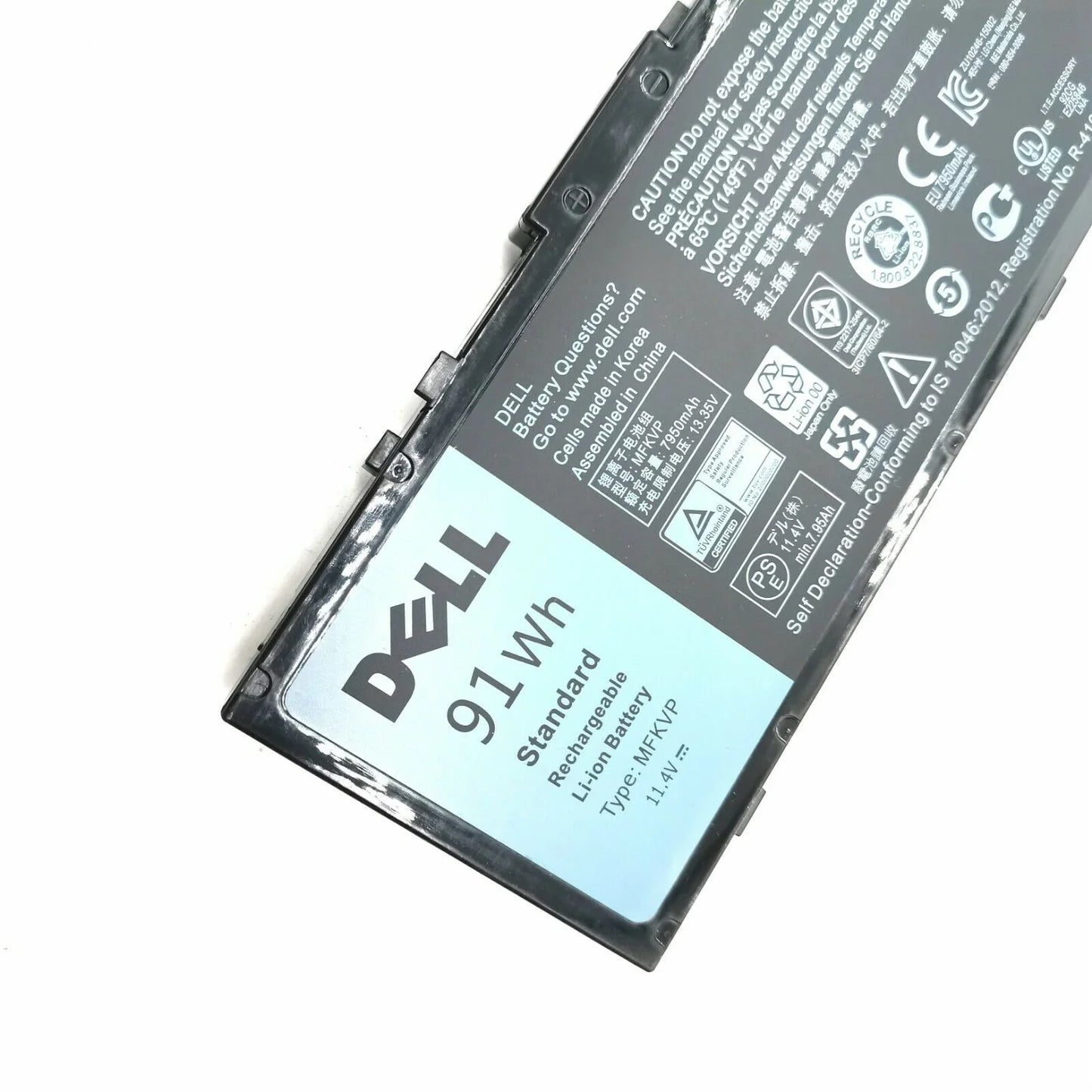 91Wh MFKVP Genuine Dell Precision 15 (7510) / 17 (7710) Laptop battery - eBuy UAE