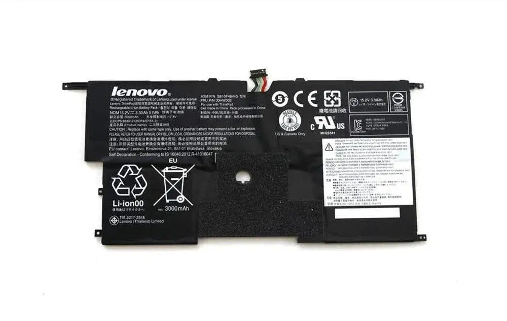 EliveBuyIND® Original 00HW003 Lenovo ThinkPad X1 Carbon 20A8A06JAU, ThinkPad X1 Carbon 20BS001GAU Laptop Battery - eBuy UAE