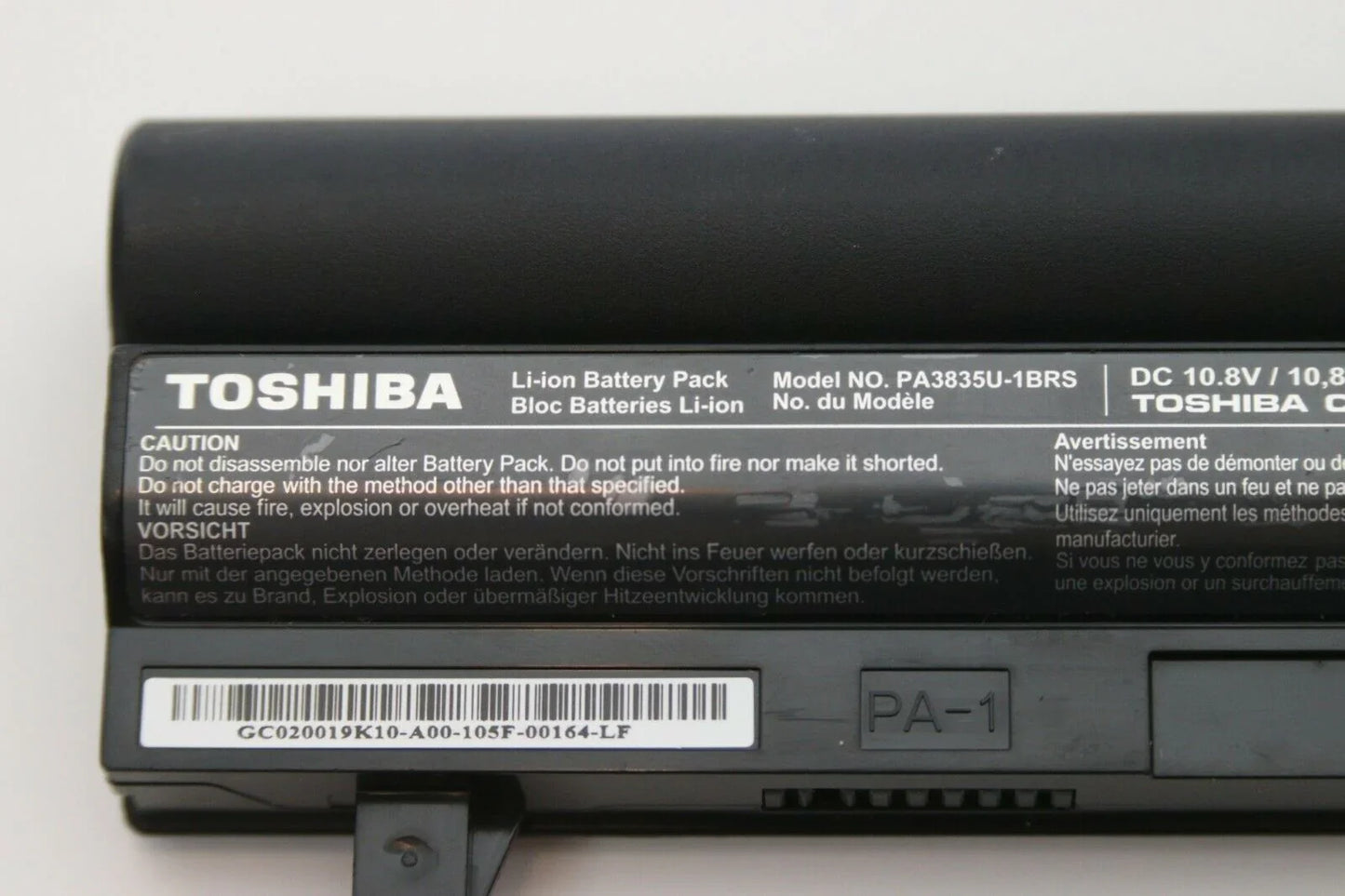 Original PA3835U-1BRS Toshiba Mini Nb205, Nb200 Series, Satellite NB200 Series Laptop Battery - eBuy UAE