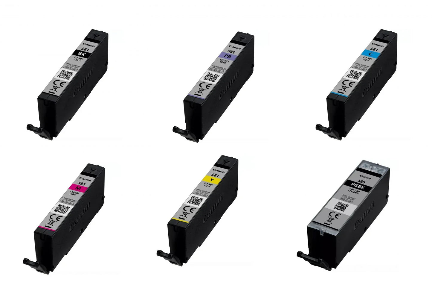 Canon CLI-581 6 Colour Ink Cartridge Multipack - eBuy UAE
