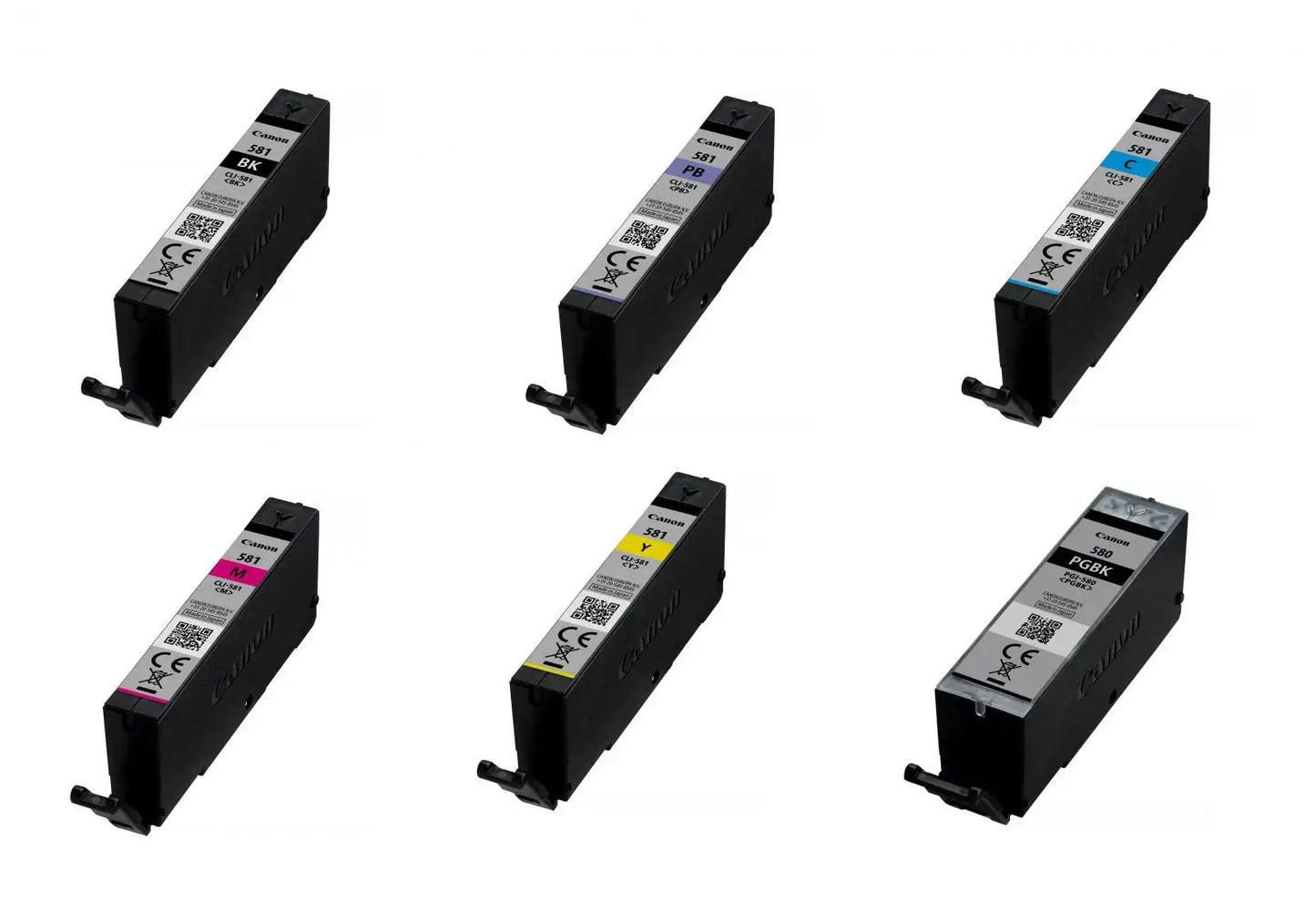 Canon CLI-581 6 Colour Ink Cartridge Multipack - eBuy UAE