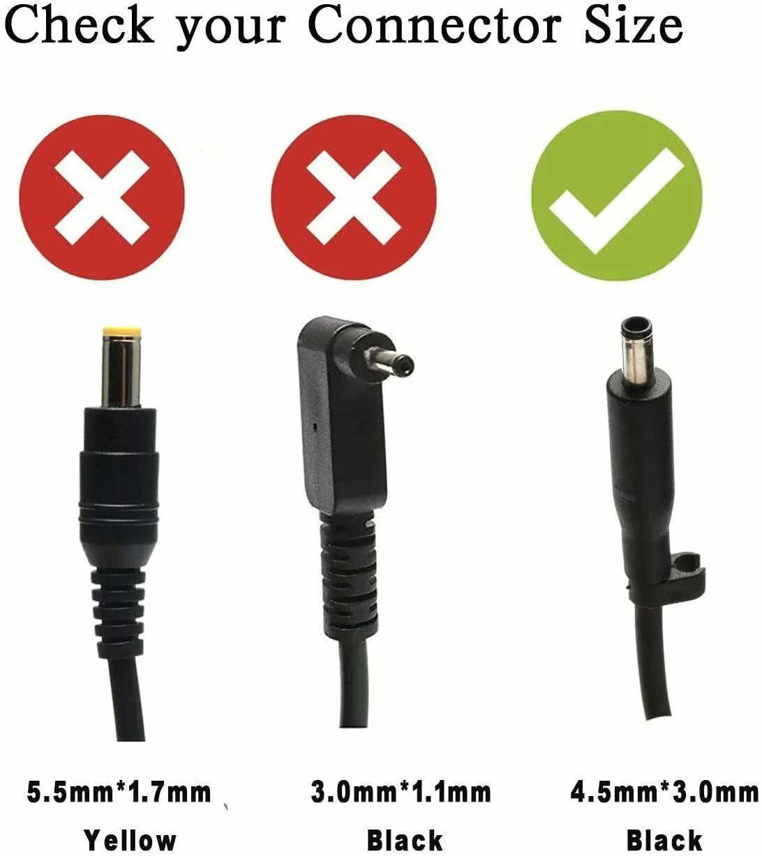 19.5V 6.67A 130W 4.5 X 3.0mm DA130PM130 Laptop AC Adapter With Power Cable For Dell XPS 15 9530 Precision M3800, 5530, 06TTY6 6TTY6 ADP-130EB BA - eBuy UAE