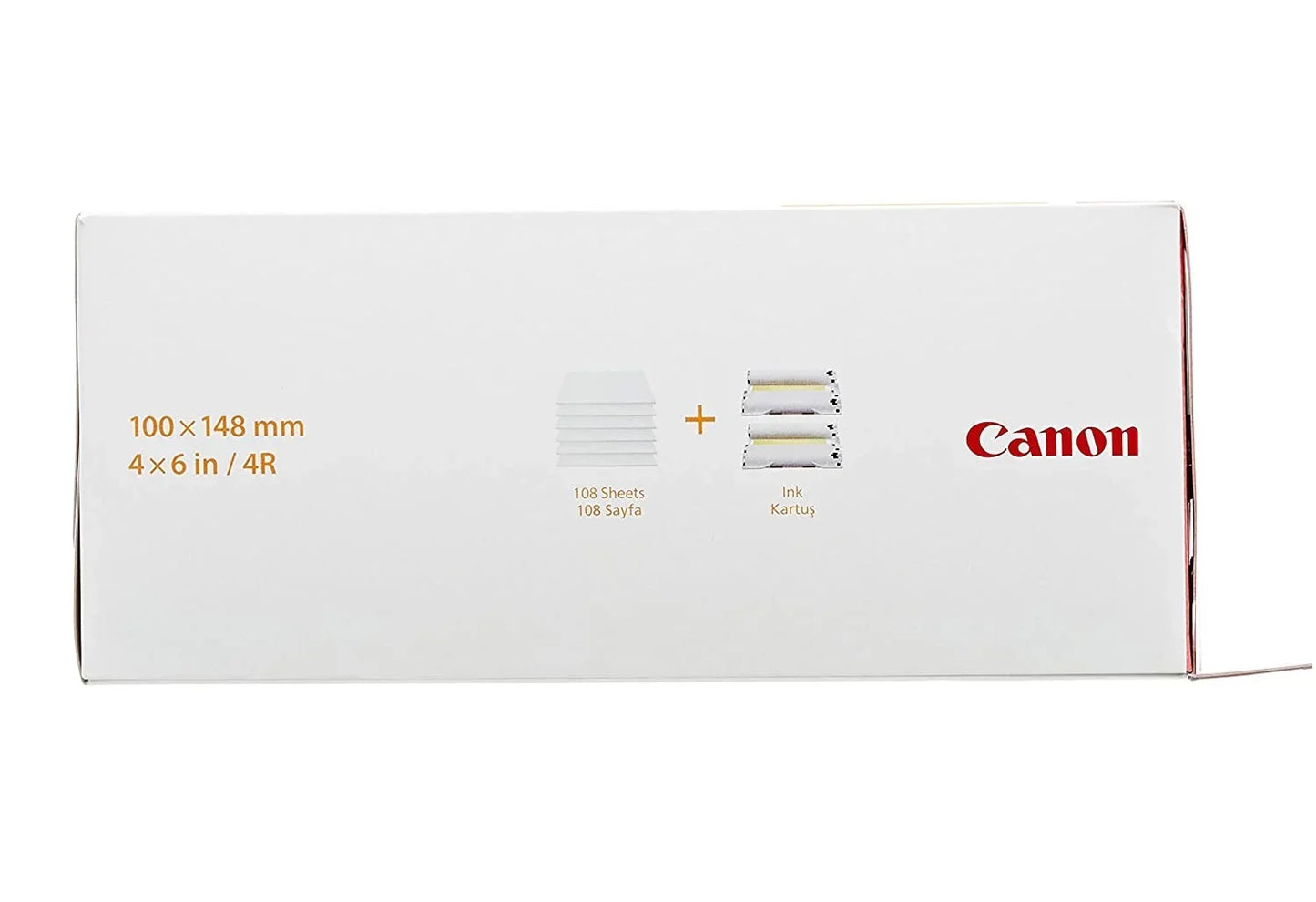 Canon RP-108 Color Ink/Paper Set, Compatible with Selphy CP910/CP820/CP1200/CP1300 - 108 Prints - eBuy UAE