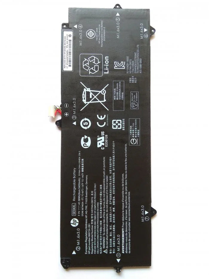41.58Wh Original SE04XL HP Pro X2 612 G2 860708-855 860724-2B1 HSTNN-DB7Q Laptop Battery - eBuy UAE