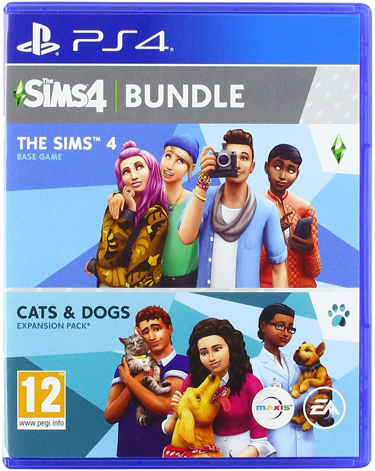 The Sims 4 Plus Cats and Dogs Bundle (PS4) - eBuy UAE
