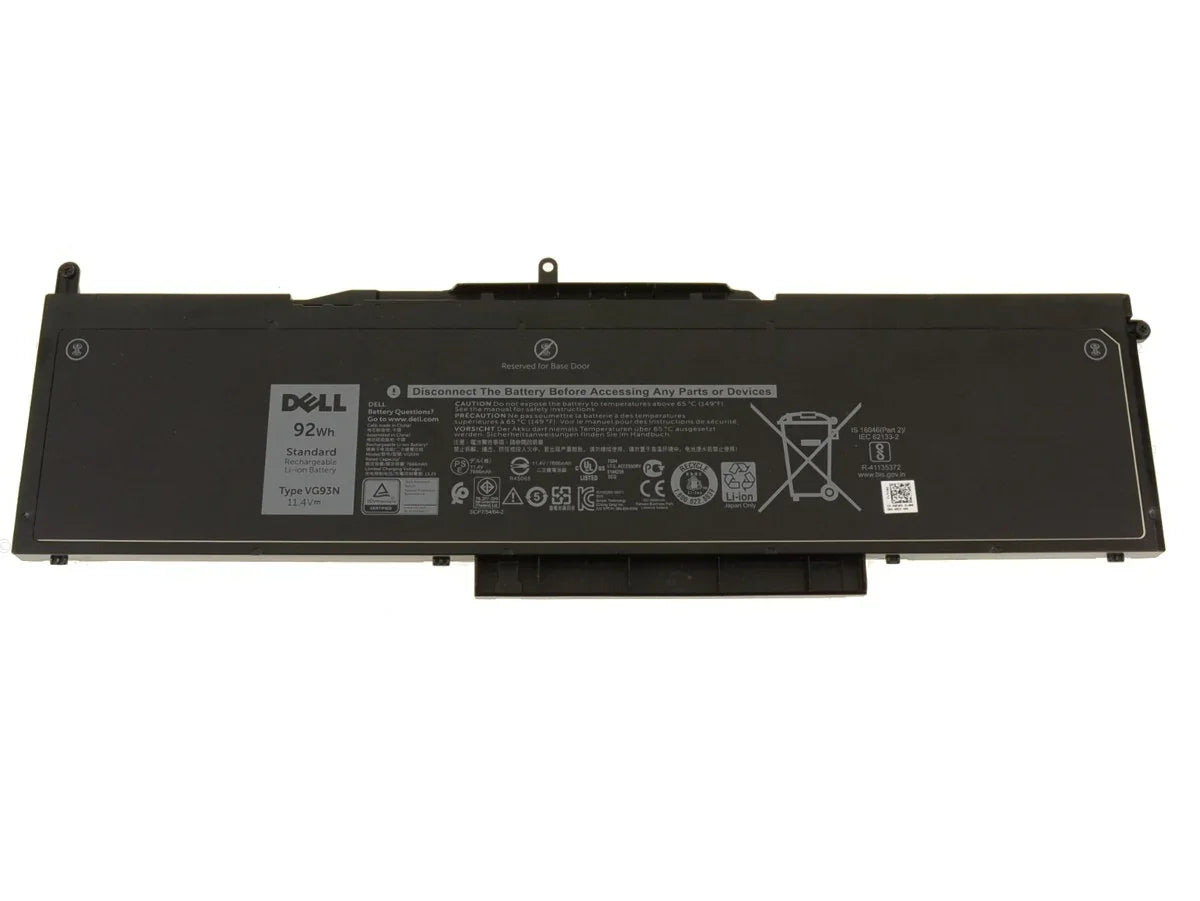 92wh Original VG93N Dell Precision 15 3520 Series Tablet WFWKK VG93N Laptop Battery - eBuy UAE