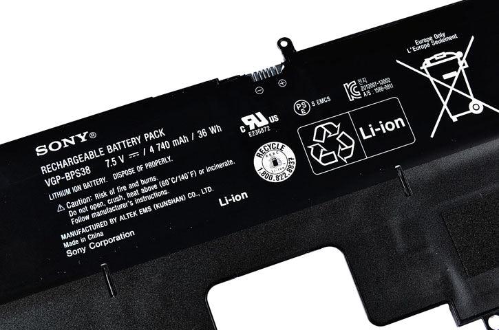 7.5V 4690mAh 36wh Original VGP-BPSE38 Sony Svp13 Pro13 Pro11 Ultrabook Vgp-bpse38 P13218 P13219 Laptop Battery - eBuy UAE